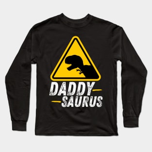 Dinosaur Daddy Saurus Family Unclesaurus Long Sleeve T-Shirt